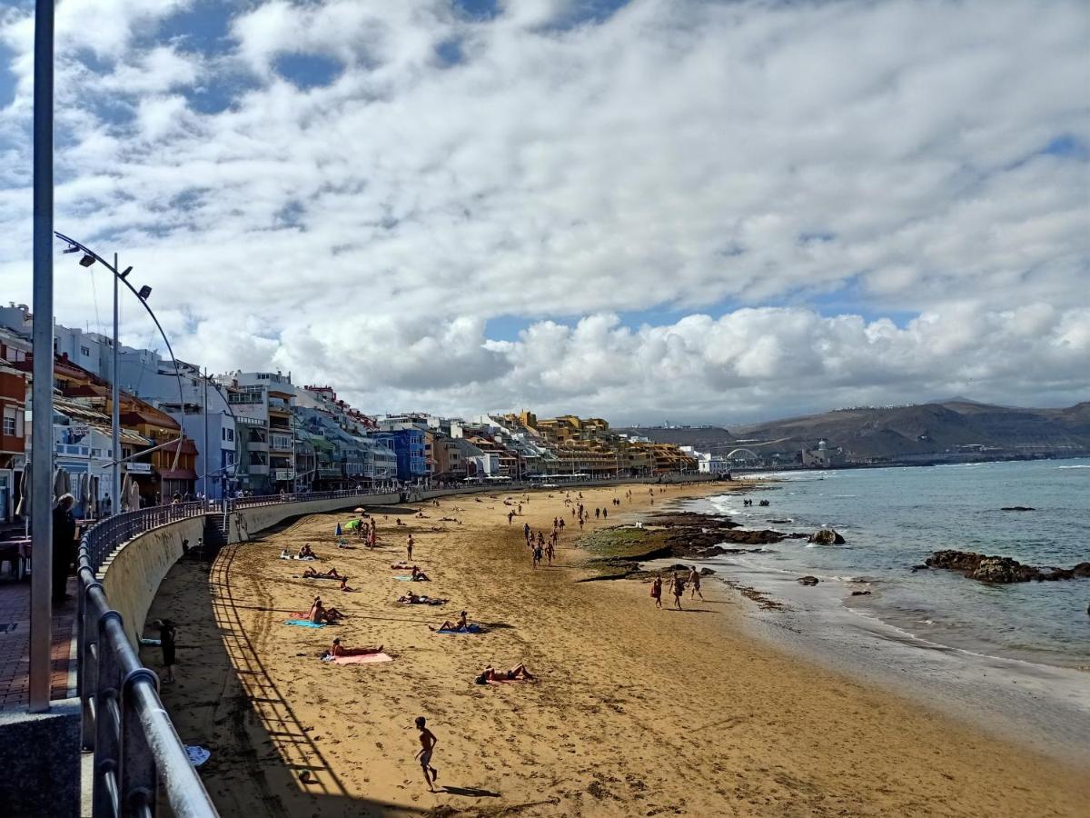 Estudio Vacacional W&G Las Canteras Con Bonitas Vistas Al Mar Las Palmas de Gran Canária Exterior foto